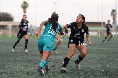 Fernanda Hernández, Hiromi Alaniz | Santos Laguna vs Leon sub 19