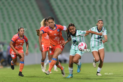 Kimberli Gómez, Chinyelu Asher | Santos Laguna vs Mazatlán FC femenil