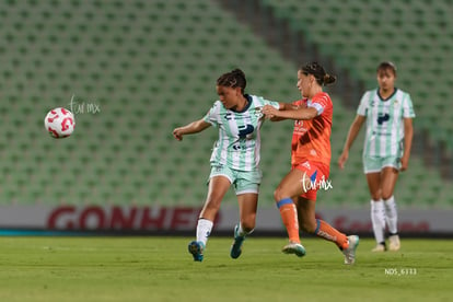 Kimberli Gómez, Chinyelu Asher | Santos Laguna vs Mazatlán FC femenil