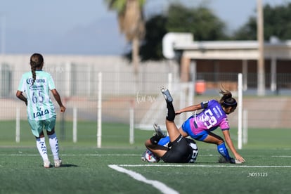 Yolanda Lira, Yoselin Arredondo, Sandra Guillermo | Santos Laguna vs Rayadas del Monterrey femenil sub19