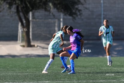 Yolanda Lira, Anamía Fuentes | Santos Laguna vs Rayadas del Monterrey femenil sub19