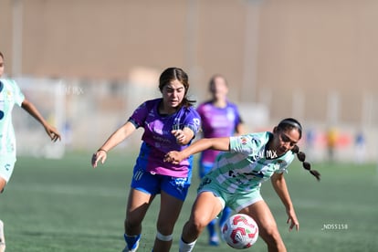 Katheryn Flores, Itsi Prado | Santos Laguna vs Rayadas del Monterrey femenil sub19