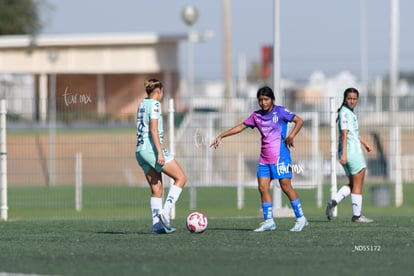 Azul Guerrero, Joanna Aguilera | Santos Laguna vs Rayadas del Monterrey femenil sub19