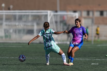 Yolanda Lira, Brenda Rodríguez | Santos Laguna vs Rayadas del Monterrey femenil sub19