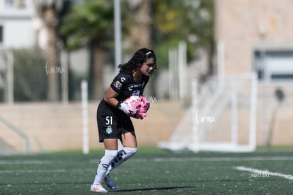 Daniela Iñiguez | Santos Laguna vs Rayadas del Monterrey femenil sub19