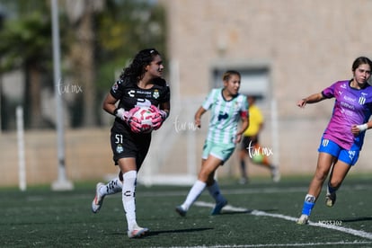 Daniela Iñiguez | Santos Laguna vs Rayadas del Monterrey femenil sub19