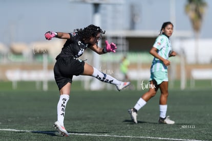 Daniela Iñiguez | Santos Laguna vs Rayadas del Monterrey femenil sub19