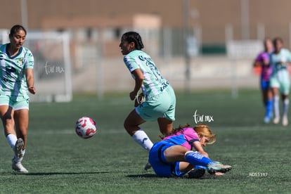 Hiromi Alaniz, Sara Ortiz | Santos Laguna vs Rayadas del Monterrey femenil sub19