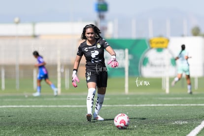 Daniela Iñiguez | Santos Laguna vs Rayadas del Monterrey femenil sub19