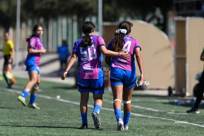 Ana Vásquez, Dafne Sánchez | Santos Laguna vs Rayadas del Monterrey femenil sub19