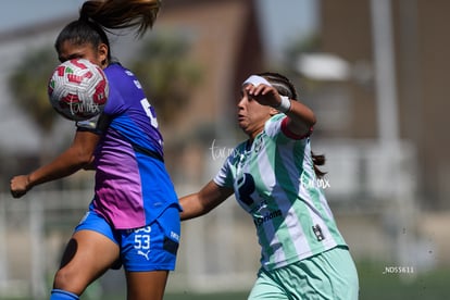 Yoselin Arredondo, Britany Hernández | Santos Laguna vs Rayadas del Monterrey femenil sub19