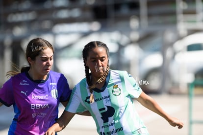 Hiromi Alaniz, Itsi Prado | Santos Laguna vs Rayadas del Monterrey femenil sub19