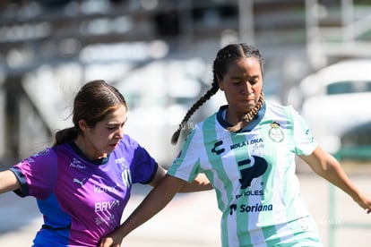 Hiromi Alaniz, Itsi Prado | Santos Laguna vs Rayadas del Monterrey femenil sub19