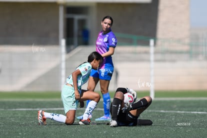 Renata Ramírez, Sandra Guillermo | Santos Laguna vs Rayadas del Monterrey femenil sub19