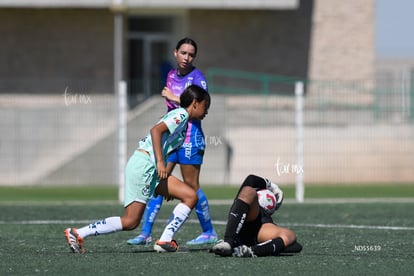 Renata Ramírez, Sandra Guillermo | Santos Laguna vs Rayadas del Monterrey femenil sub19