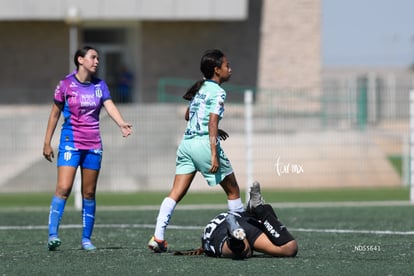 Renata Ramírez, Sandra Guillermo | Santos Laguna vs Rayadas del Monterrey femenil sub19