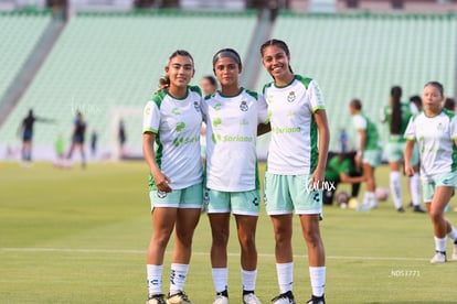 Ailin Serna, Nadia Jiménez, Marianne Martínez | Santos Laguna vs Puebla femenil