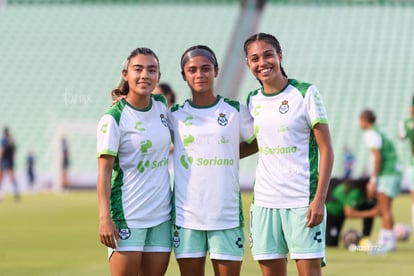 Nadia Jiménez, Ailin Serna, Marianne Martínez | Santos Laguna vs Puebla femenil