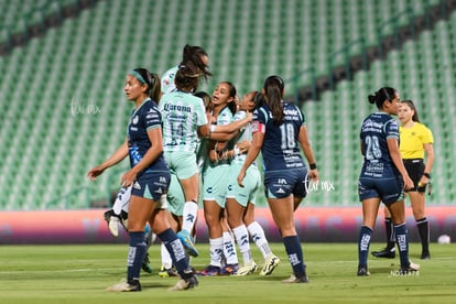 celebran gol | Santos Laguna vs Puebla femenil