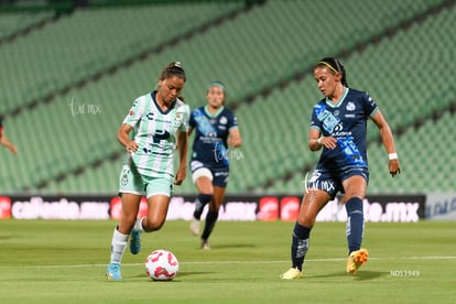 Kimberli Gómez, Barbara Murillo | Santos Laguna vs Puebla femenil