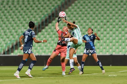 Mayra Santana, Silvia Machuca | Santos Laguna vs Puebla femenil