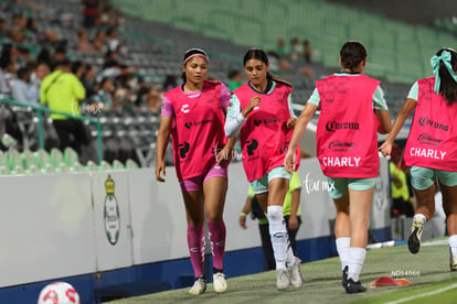 Audrey Vélez, Arlett Casas | Santos Laguna vs Puebla femenil