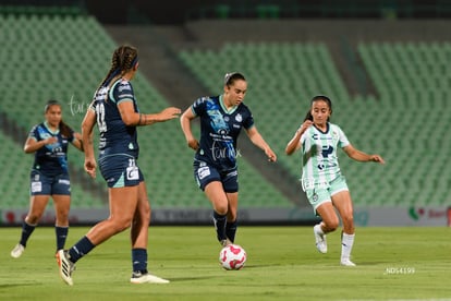 Doménica Rodríguez, Luisa De Alba | Santos Laguna vs Puebla femenil