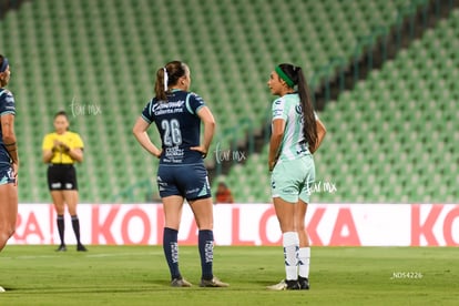 Frida Cussin, Luisa De Alba | Santos Laguna vs Puebla femenil