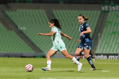 Luisa De Alba, Doménica Rodríguez | Santos Laguna vs Puebla femenil