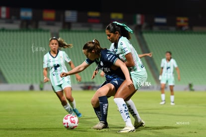 Mayte Valle, Luisa De Alba | Santos Laguna vs Puebla femenil