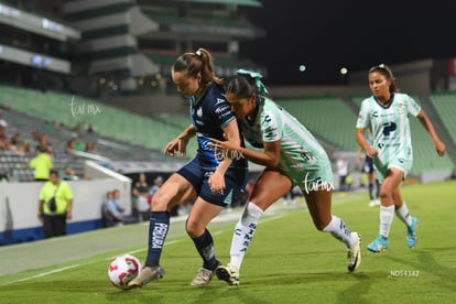 Mayte Valle, Luisa De Alba | Santos Laguna vs Puebla femenil