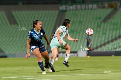 Martha Enciso, María Cuadrado | Santos Laguna vs Puebla femenil