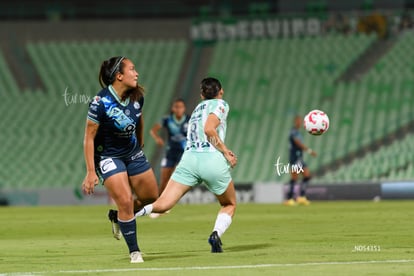 Martha Enciso, María Cuadrado | Santos Laguna vs Puebla femenil