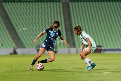 Kimberli Gómez, Ahtziri Méndez | Santos Laguna vs Puebla femenil