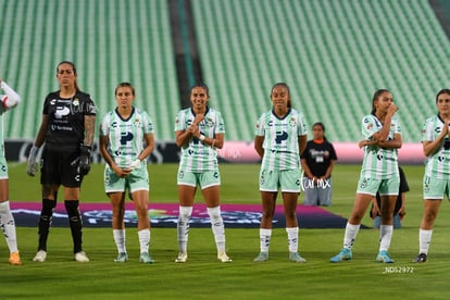 Kimberli Gómez, Diana Anguiano, Gabriela Herrera, Judith Fél | Santos Laguna vs Querétaro femenil