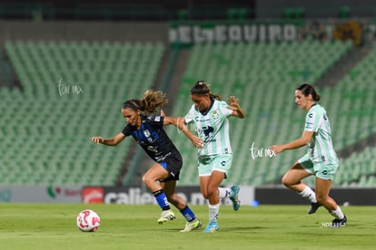 Kimberli Gómez, Solange Lemos | Santos Laguna vs Querétaro femenil