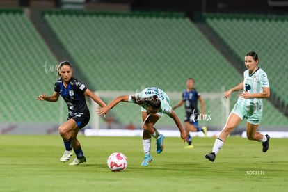 Kimberli Gómez, Solange Lemos | Santos Laguna vs Querétaro femenil