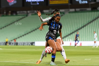 Victoria Ceceña, María Peraza | Santos Laguna vs Querétaro femenil