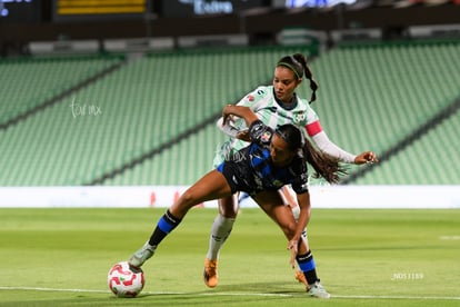 Victoria Ceceña, María Peraza | Santos Laguna vs Querétaro femenil