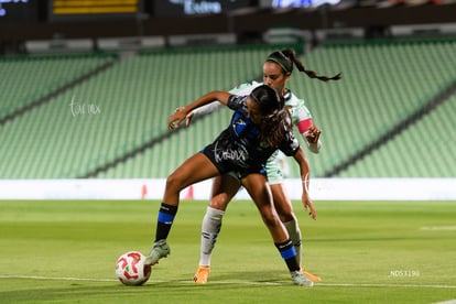 Victoria Ceceña, María Peraza | Santos Laguna vs Querétaro femenil