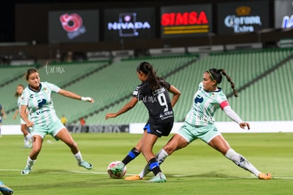 Victoria Ceceña, María Peraza | Santos Laguna vs Querétaro femenil