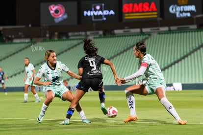 Victoria Ceceña, Havi Ibarra | Santos Laguna vs Querétaro femenil