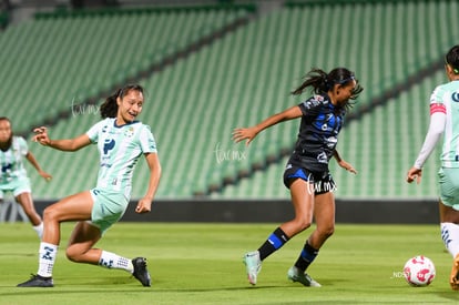 Yessenia Novella, Victoria Ceceña | Santos Laguna vs Querétaro femenil