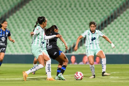 Victoria Ceceña, María Peraza | Santos Laguna vs Querétaro femenil