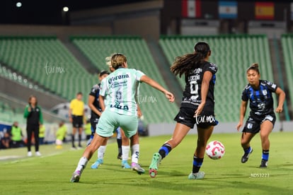 Victoria Ceceña, Havi Ibarra | Santos Laguna vs Querétaro femenil