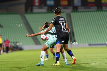 Kimberli Gómez, Vanessa González | Santos Laguna vs Querétaro femenil