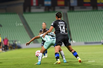 Kimberli Gómez, Vanessa González | Santos Laguna vs Querétaro femenil