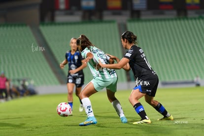 Kimberli Gómez, Vanessa González | Santos Laguna vs Querétaro femenil