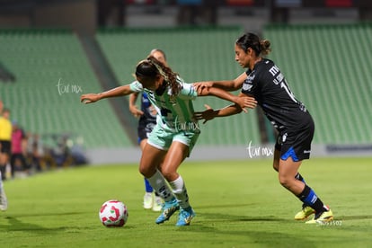 Kimberli Gómez, Vanessa González | Santos Laguna vs Querétaro femenil