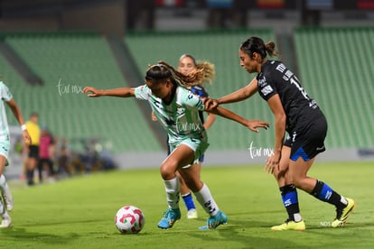 Kimberli Gómez, Vanessa González | Santos Laguna vs Querétaro femenil